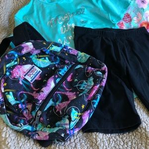 Mini Bobs Backpack, Rashguard bundle
